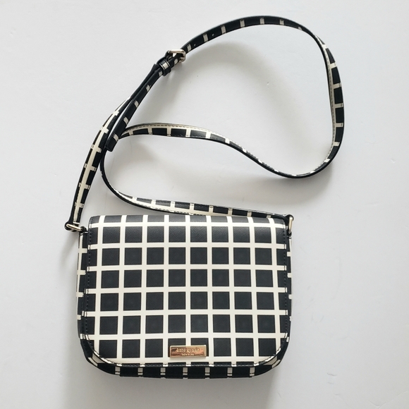 kate spade Handbags - Kate Spade NWOT Saffiano Leather Crossbody Flap Bag NEVER USED.